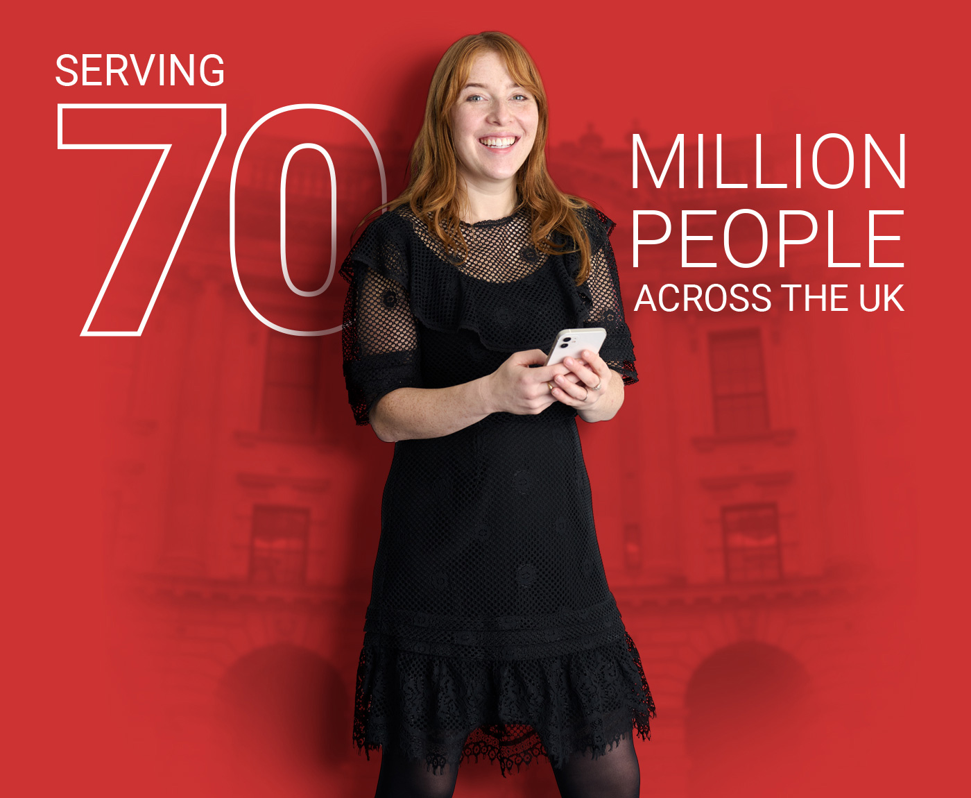 Serving 70 million people across the UK